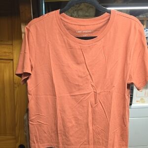 Jane Assembly Women's Casual Short Sleeve Top - Rust